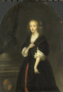 Portret van Jacoba Bicker (1640-95), vrouw van Pieter de Graeff