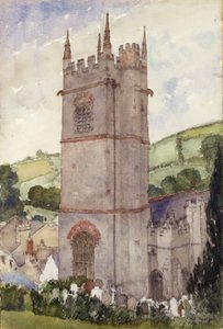 Kerktoren, Marldon, 1924 door Cass Gilbert