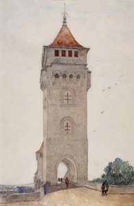 Pont Valentre, Cahors, 1926