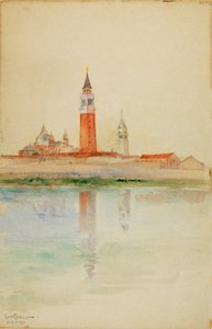San Giorgio Maggiore, Venetië door Cass Gilbert