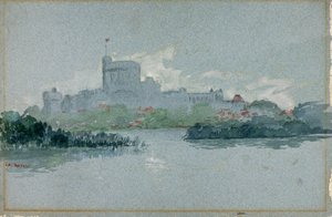 Windsor Castle, Engeland, 1905 door Cass Gilbert