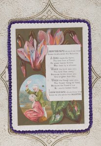 Valentijn, 1874 door Catherine Greenaway