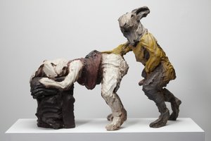 Flopsy, 2009 (Jesmonite, verf)