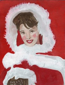 Annette, 2023 (olieverf op papier)