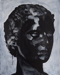 Belladonna: Marina, 2014 (olieverf en acryl op papier)
