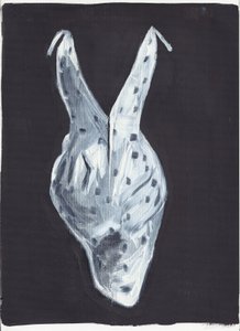 Roslyn, rug, 2012 (olieverf  acryl op papier)