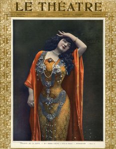 Emma Calve als Salome, voorpagina van 
