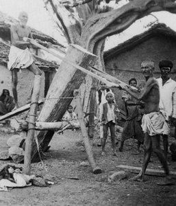 Inheemse zaagmolens, India, ca. 1927-ca. 1931