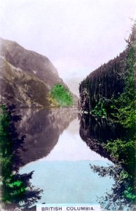 Kustscène, British Columbia, Canada, ca. 1920s