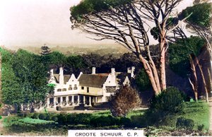 Groote Schuur Huis, Kaapstad, Zuid-Afrika, ca. 1920s door Cavenders Ltd