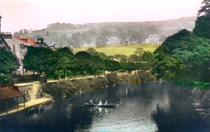 De rivier Derwent bij Matlock, Derbyshire, 1926