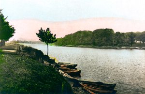 De Rivier de Tyne bij Hexham, Northumberland, 1926