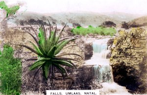 Umlaas Watervallen, Zuid-Afrika, ca. 1920