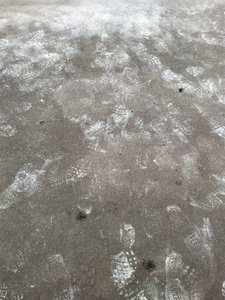 Compositie - Straat, 2019 (foto) door Cécile Jamet