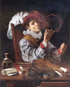 Een Muzikant, ca. 1610
