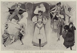 De aanvoerder, nieuwe komische opera door F.C. Burnard en Sir Arthur Sullivan, in het Savoy Theatre door Cecil Charles Windsor Aldin