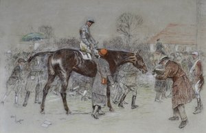 De winnaar leiden terwijl de bookmakers juichten door Cecil Charles Windsor Aldin