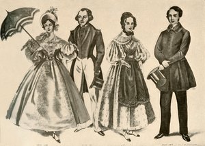 Kleding uit 1824-1835, 1907, 1937