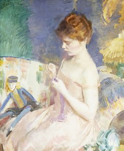 Poppen Aankleden door Cecilia Beaux