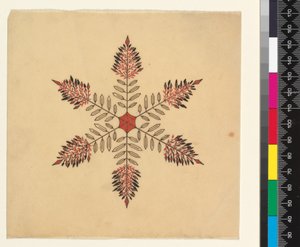 Sneeuwkristallen door Cecilia Glaisher
