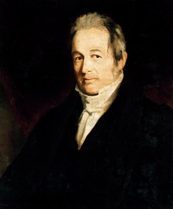 Portret van John Galt (1779-1839), Schotse schrijver door Cedric Gray