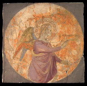 Aankondigende Engel door Cenni di Francesco di ser Cenni