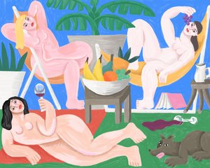 De Picknick door Cépé