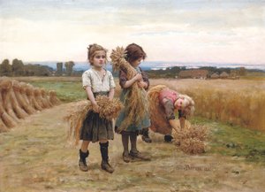 De jonge oogsters