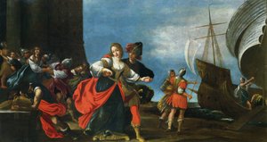 De Ontvoering van Helena van Troje door Cesare Dandini