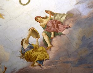 Detail van het plafond (detail)