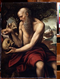 Afbeelding van Sint Hiëronymus (IJdelheid) door Cesare da Sesto