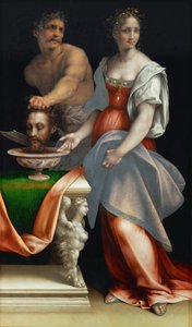 Salome met het hoofd van Johannes de Doper door Cesare da Sesto