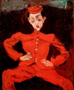 Le Groom. Schilderij door Chaim Soutine (1894-1944) door Chaim Soutine