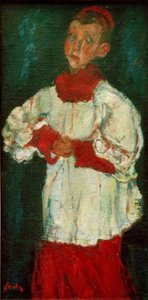 Het koorkind door Chaim Soutine
