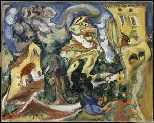Het Dorp, ca 1923 door Chaim Soutine