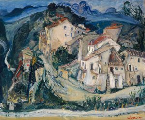 Uitzicht op Cagnes