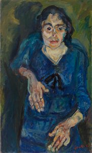 Vrouw in Blauw