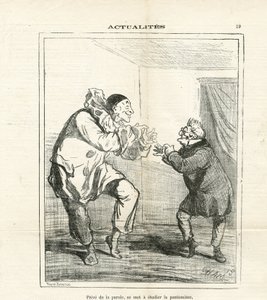 Illustratie van Cham (1819-1879) in Le Charivari