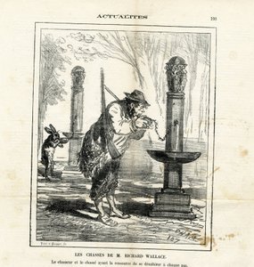 Illustratie van Cham (1819-1879) in Le Charivari