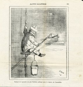 Illustratie van Cham (1819-1879) in Le Charivari