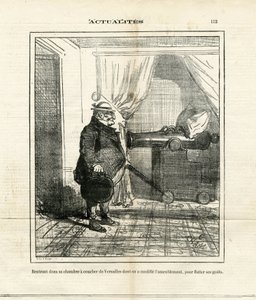 Illustratie van Cham (1819-1879) in Le Charivari door Amédée de Noé