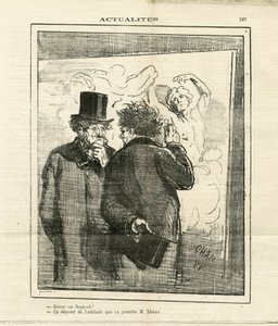 Illustratie van Cham (1819-1879) in Le Charivari door Amédée de Noé