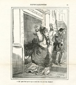 Illustratie van Cham (1819-1879) in Le Charivari