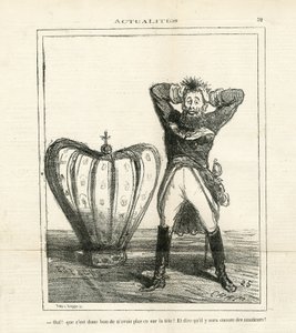 Illustratie van Cham (1819-1879) in Le Charivari door Amédée de Noé