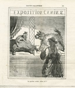 Illustratie van Cham (1819-1879) in Le Charivari
