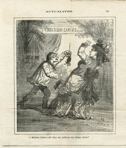 Illustratie van Cham (1819-1879) in Le Charivari