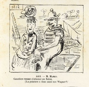 Parijse Kroniek (Cham) door Amédée de Noé