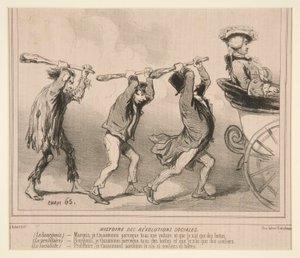 Geschiedenis van de Sociale Revoluties, uit Le Charivari