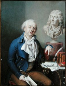 Portret van Dazincourt (1747-1809) door Charles Marie Bouton