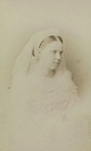 Portret van Grootvorstin Maria Alexandrovna van Rusland (1853-1920), Hertogin van Saksen-Coburg en Gotha